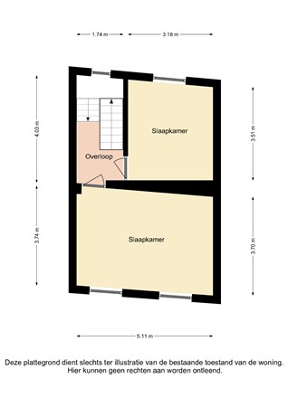 Floorplan - Rijksweg Zuid 105, 6161 BH Geleen